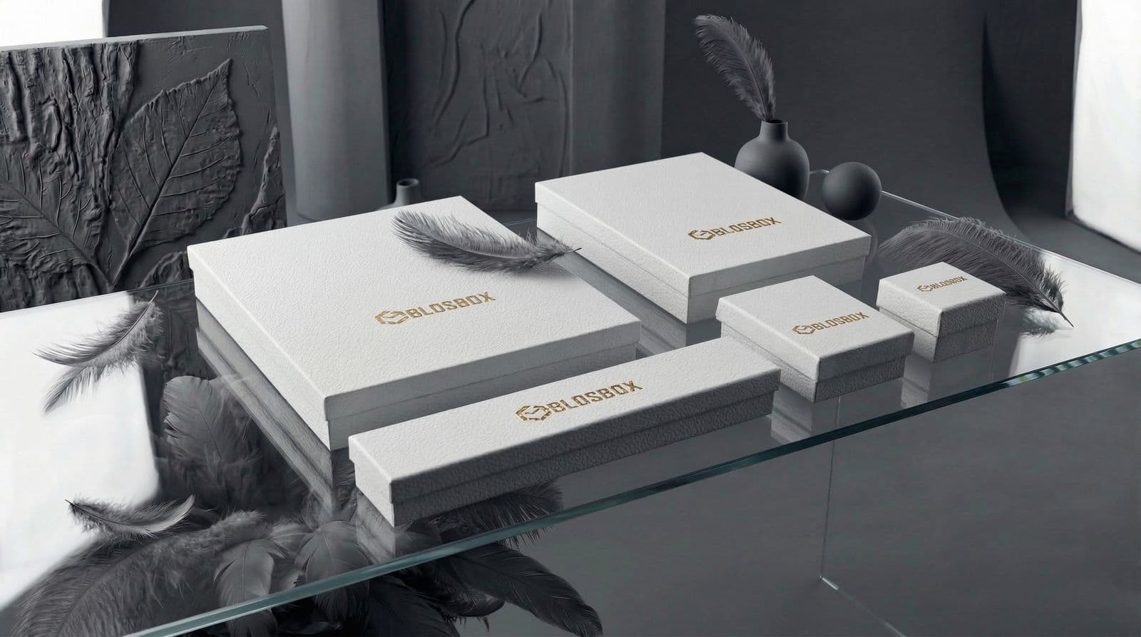 Textured collection jewellery boxes, photo 12 of 12